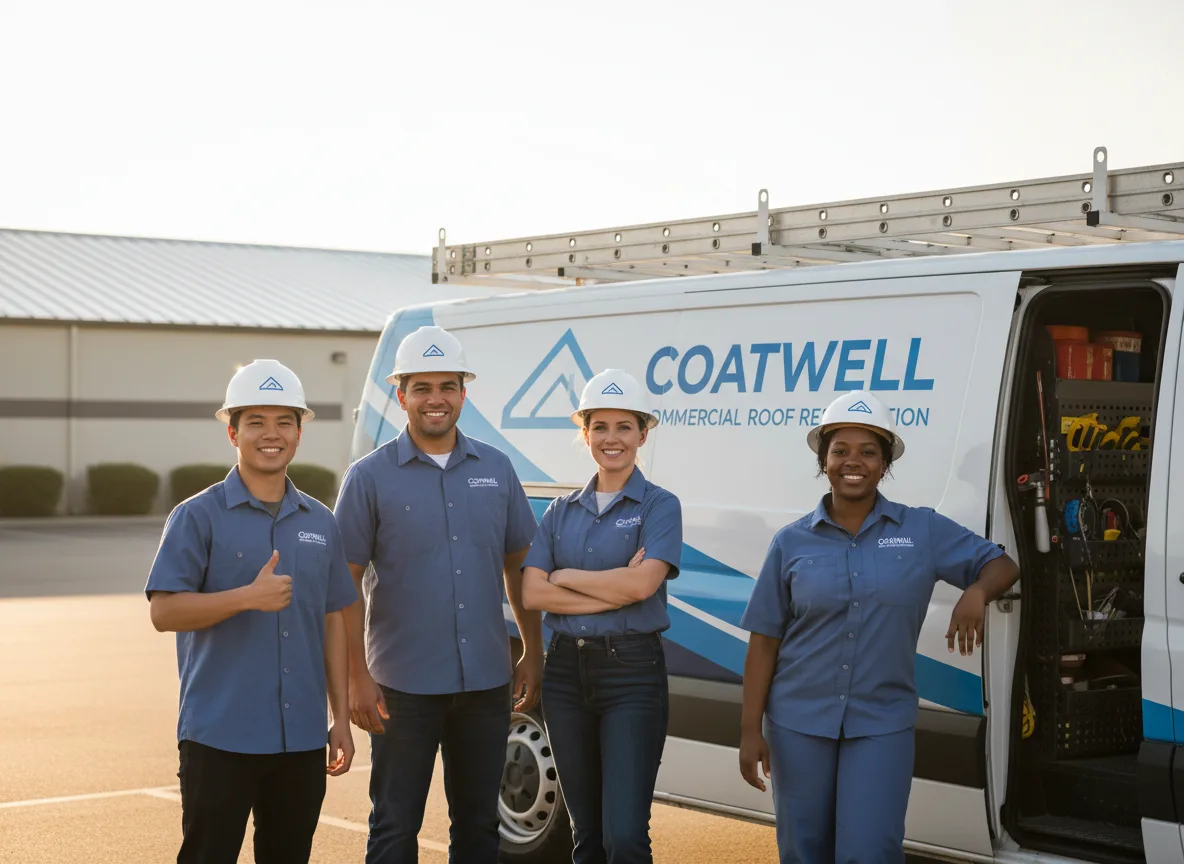 Commercial roof coating company in East Fairfield, VT